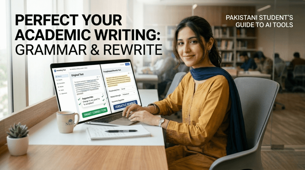Grammarly vs QuillBot comparison for Pakistani beginners 2026