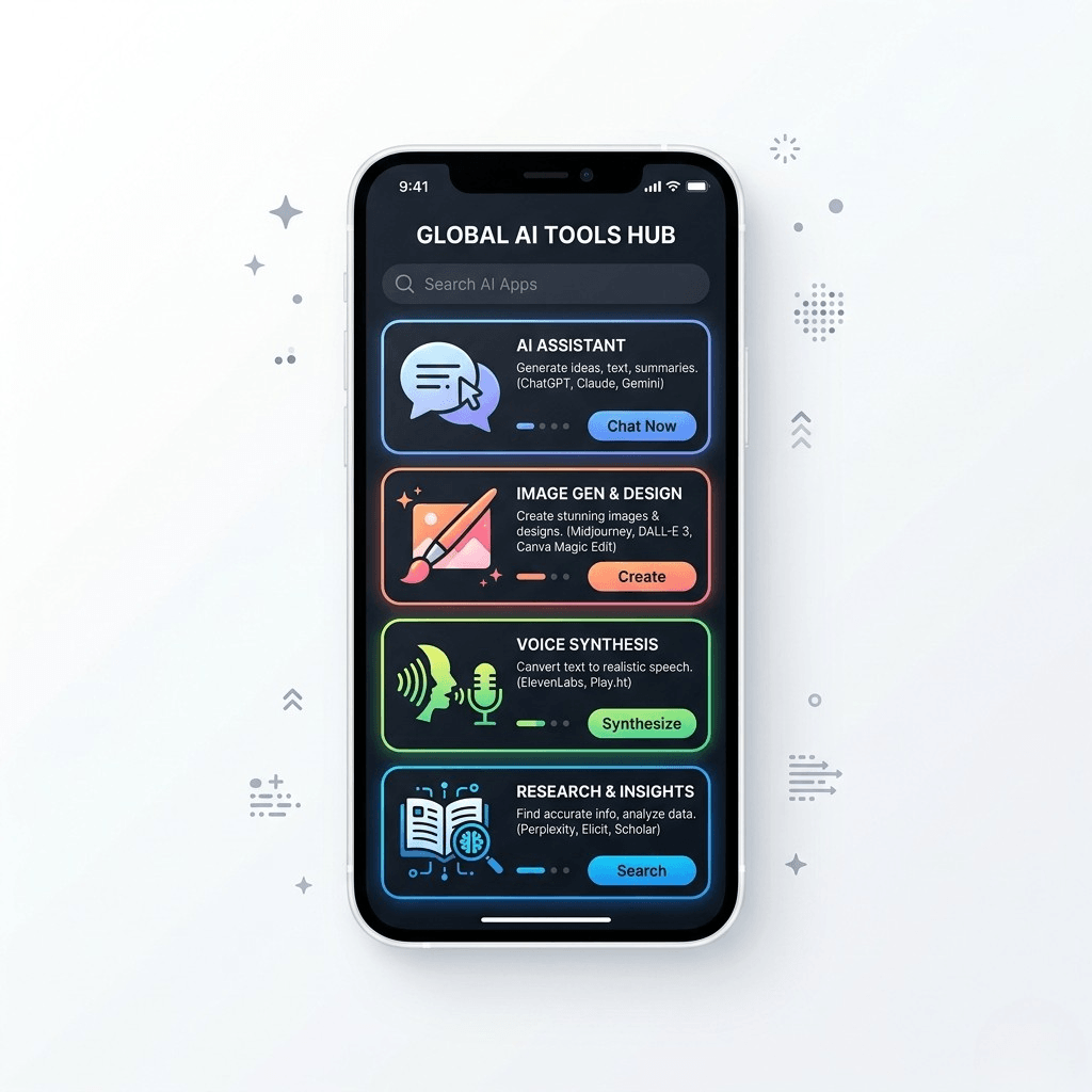 mobile friendly ai tools for beginners pakistan free tools list