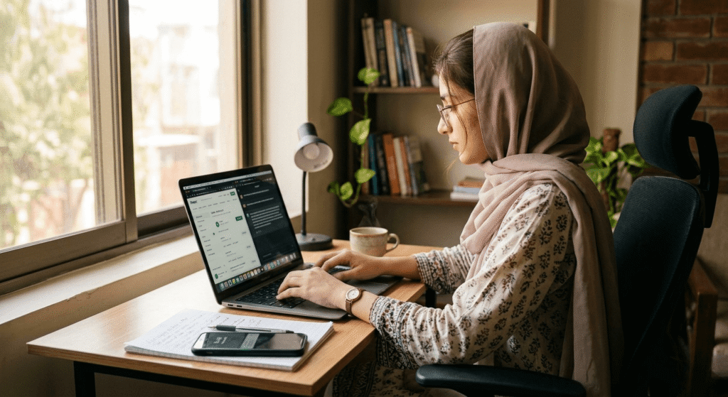 free AI tools to make money online for beginners in Pakistan