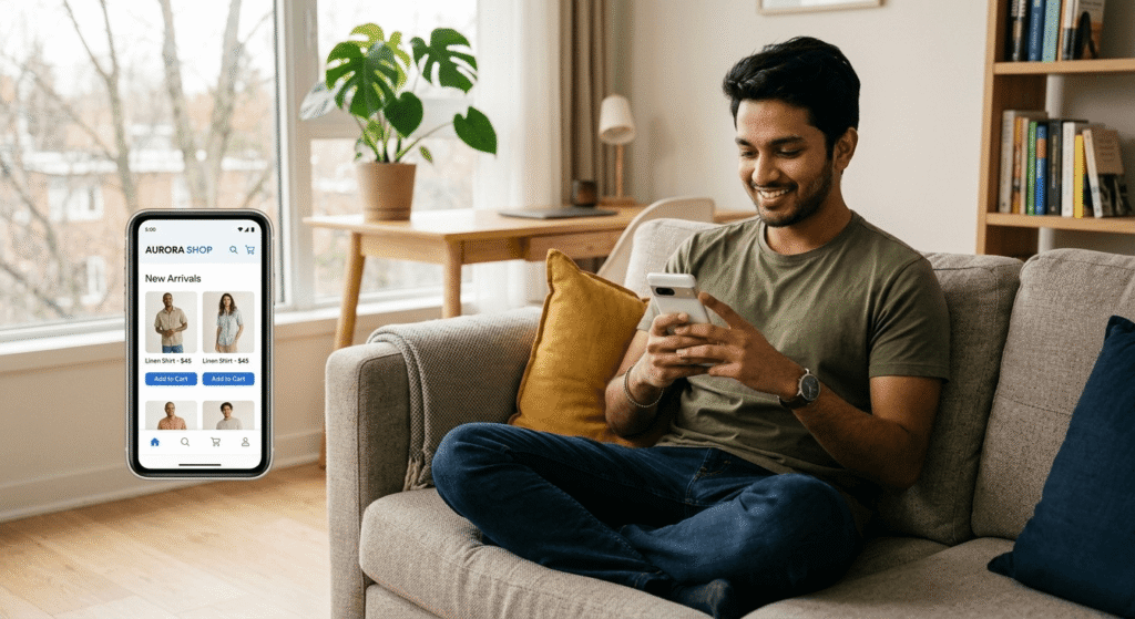 AI dropshipping free tutorial for beginners 2026 using smartphone