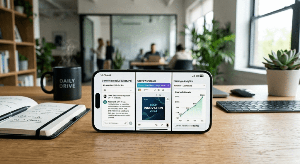 free AI tools to earn money using phone 2026 realistic smartphone AI side hustle experiment