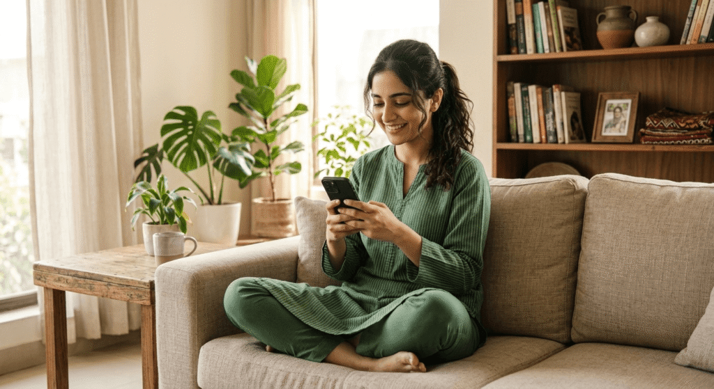 Verification checklist comparing legit AI earning apps vs scam apps