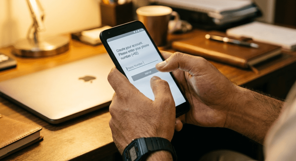 Verifying signup access for new AI tools without VPN in Pakistan on a mobile phone